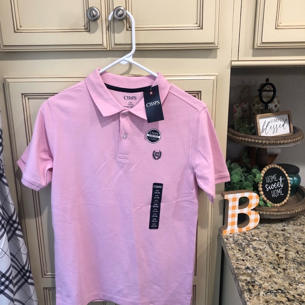 NWT CHAPS large boys shirt